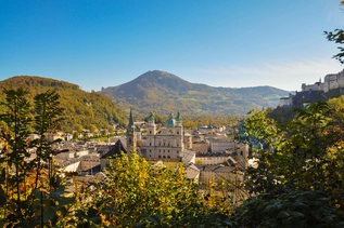 Panorama of Salzburg in autumn | © Tourismus Salzburg