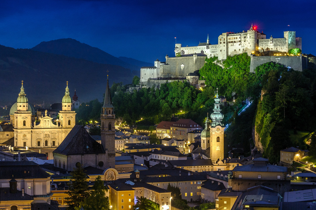 Salzburg Bei Nacht : Salzburg.info