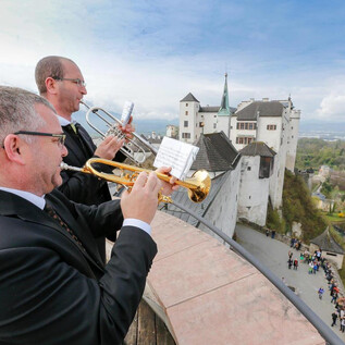 Turmblasen | © www.salzburg-burgen.at