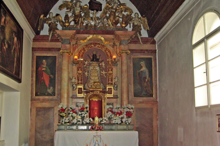 side altar in the loreto church | © Tourismus Salzburg / S. Siller