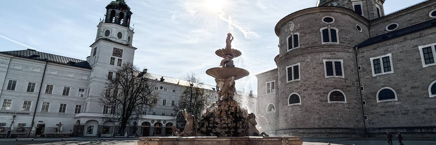 Residenzbrunnen, Neue Residenz und Dom | © Tourismus Salzburg / B. Brunauer