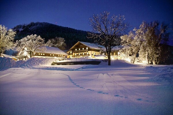 zistellam-winterbild-nacht | © Hotel Zistelalm