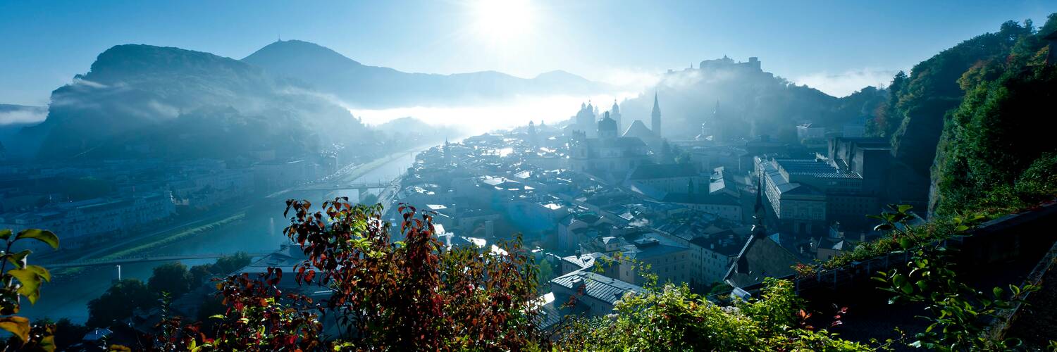 Panorama von Salzburg im Herbst | © Tourismus Salzburg GmbH