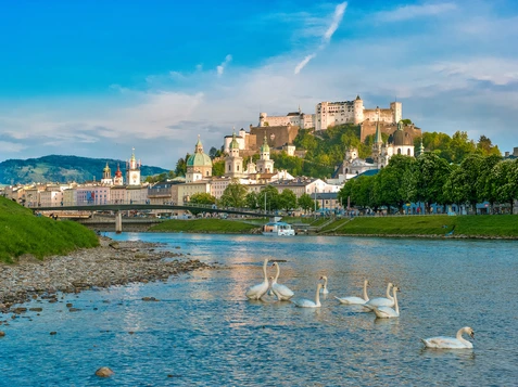 Panorama of Salzburg in Summer | © Tourismus Salzburg / G. Breitegger